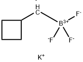 Potassium cyclobutylmethyltrifluoroborate Structure