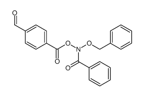 [benzoyl(phenylmethoxy)amino] 4-formylbenzoate结构式
