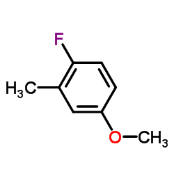4-氟-3-甲基苯甲醚结构式