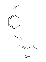 methyl N-[(4-methoxyphenyl)methoxy]carbamate Structure