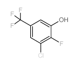 3-Chloro-2-fluoro-5-(trifluoromethyl)phenol Structure