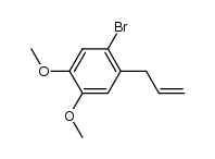 1-allyl-2-bromo-4,5-dimethoxybenzene Structure