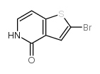 2-溴-噻吩[3,2-C]吡啶-4(5H)-酮结构式