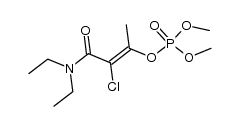 (E)-2-chloro-3-dimethoxyphosphoryloxy-N,N-diethyl-but-2-enamide picture