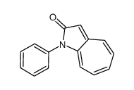 1-phenylcyclohepta[b]pyrrol-2-one结构式