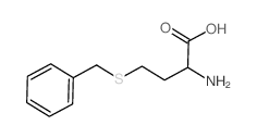 2-amino-4-benzylsulfanyl-butanoic acid Structure