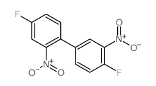1,1'-Biphenyl,4,4'-difluoro-2,3'-dinitro- Structure