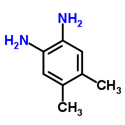 4,5-二甲基-1,2-苯二胺结构式