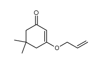 3-allyloxy-5,5-dimethyl-cyclohex-2-enone Structure