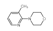 2-(4-吗啉)-3-甲基吡啶结构式