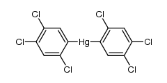 bis(2,4,5-trichlorophenyl)mercury Structure