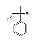 1,2-dibromopropan-2-ylbenzene结构式