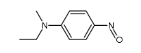 N-ethyl-N-methyl-4-nitrosoaniline Structure