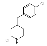 4-(4-氯苄基)哌啶结构式