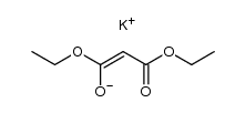 potassium diethyl malonate Structure