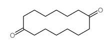 1,8-Cyclotetradecanedione Structure