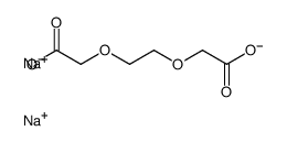 disodium 2,2'-[ethylenebis(oxy)]diacetate结构式
