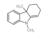 4a,9-dimethyl-3,4-dihydro-2H-carbazole Structure