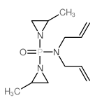 Phosphinic amide,P,P-bis(2-methyl-1-aziridinyl)-N,N-di-2-propen-1-yl- Structure