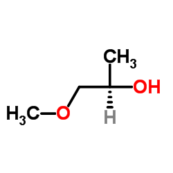 (R)-(-)-1-甲氧基-2-丙醇结构式