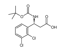 Boc-(S)-3-Amino-3-(2,3-dichlorophenyl)-propionic acid picture