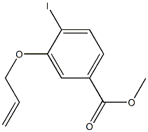 methyl 3-(allyloxy)-4-iodobenzoate Structure