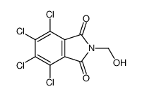 4,5,6,7-tetrachloro-2-(hydroxymethyl)isoindole-1,3-dione Structure