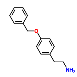 2-(4-苄氧基-苯基)-乙胺结构式