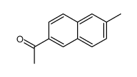 2-Methyl-6-acetylnaphthalene Structure