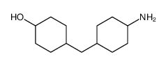 4-[(4-aminocyclohexyl)methyl]cyclohexan-1-ol Structure