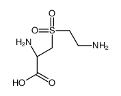 (2R)-2-amino-3-(2-aminoethylsulfonyl)propanoic acid Structure