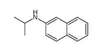 N-(isopropyl)naphthalen-2-amine结构式