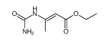 N-(1-ethoxycarbonyl-propen-2-yl)urea Structure