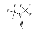 N,N-bis(trifluoromethyl)cyanamide Structure