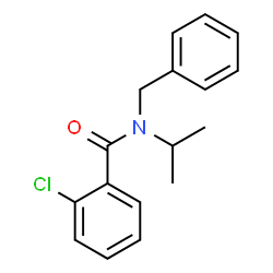 N-Benzyl-2-chloro-N-isopropylbenzamide Structure