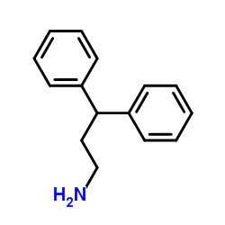 3,3-Diphenylpropylamine Structure