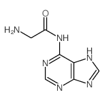 2-amino-N-(5H-purin-6-yl)acetamide结构式