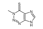 3-methyl-2H-imidazo[4,5-d]triazine-4-thione Structure