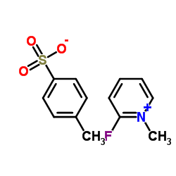 2-氟-1-甲基吡啶鎓对甲苯磺酸盐结构式