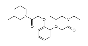 2-[2-[2-(dipropylamino)-2-oxoethoxy]phenoxy]-N,N-dipropylacetamide Structure