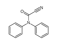 1-cyano-N,N-diphenylformamide Structure