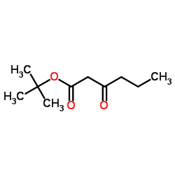 2-Methyl-2-propanyl 3-oxohexanoate Structure