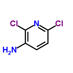 2,6-Dichloropyridin-3-amine Structure