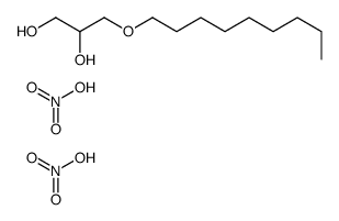 nitric acid,3-nonoxypropane-1,2-diol结构式