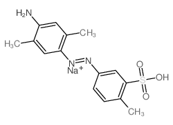 5-(4-amino-2,5-dimethyl-phenyl)diazenyl-2-methyl-benzenesulfonic acid Structure