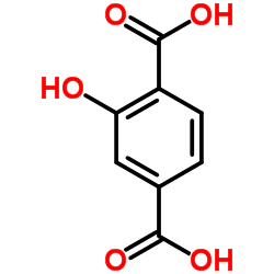 2-Hydroxyterephthalic acid Structure