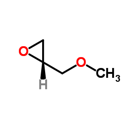 (2R)-2-(Methoxymethyl)oxirane Structure
