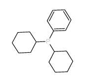 Dicyclohexylphenylphosphine structure