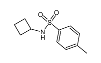 cyclobutyl p-toluenesulfonamide Structure