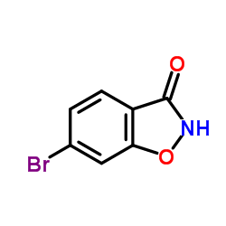 6-溴-1,2-苯异噁唑-3-醇结构式